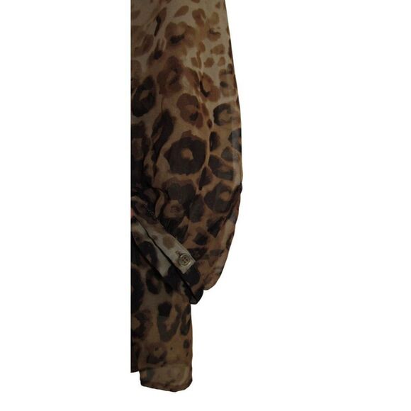 PattersonĀ J.āKincaidāChiffonāPopoverāAnimalāPrintāTopāM - Picture 5 of 5
